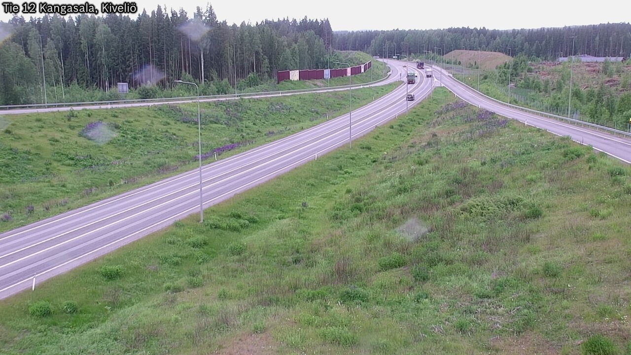Weather Camera Image Road 12 Kangasala, Kiveliö, Kangasala, Pirkanmaa