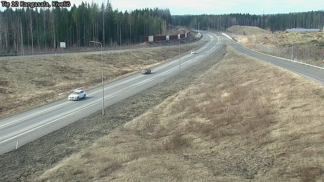 Weather Camera Image Väg 12 Kangasala, Kiveliö, Kangasala, Pirkanmaa
