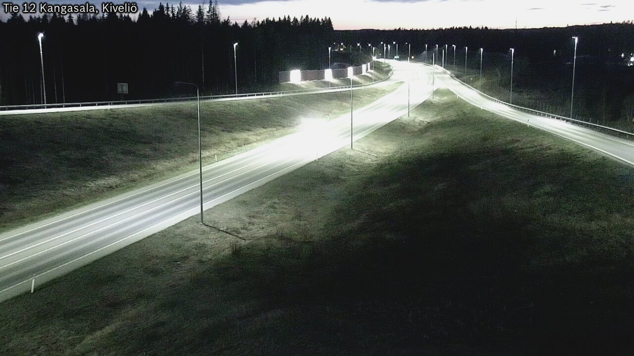 Weather Camera Image Road 12 Kangasala, Kiveliö, Kangasala, Pirkanmaa