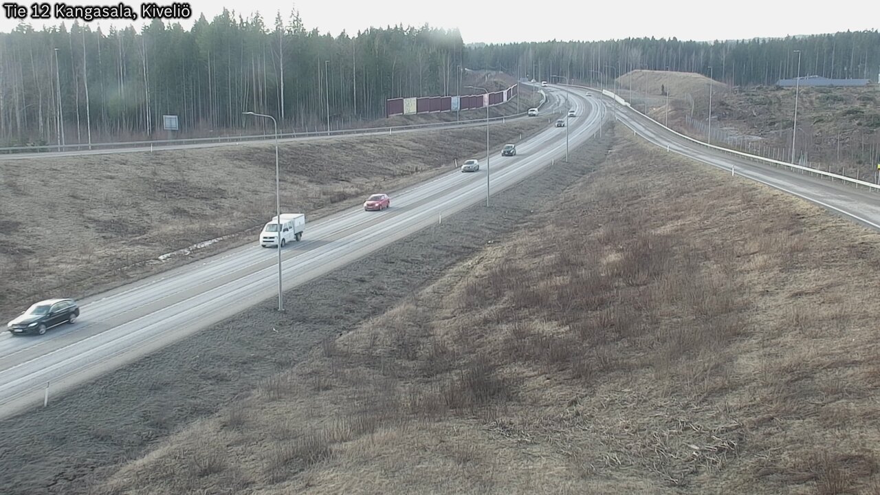 Weather Camera Image Väg 12 Kangasala, Kiveliö, Kangasala, Pirkanmaa