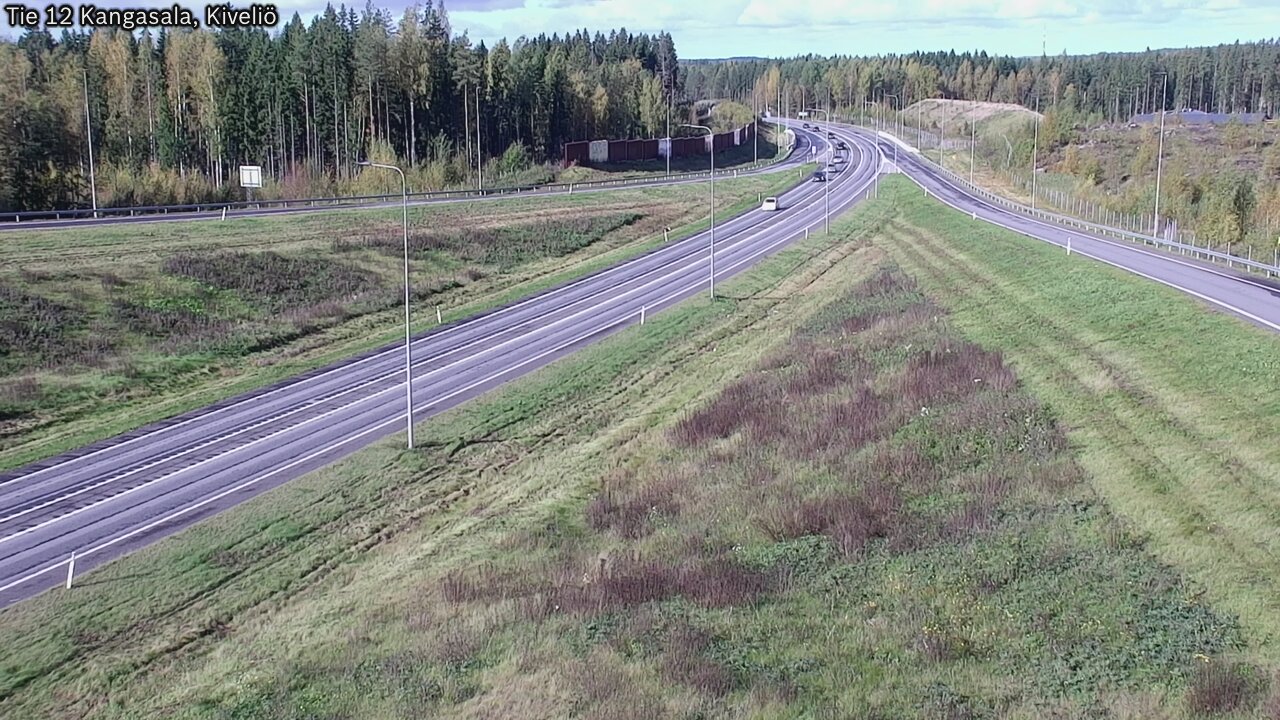 Weather Camera Image Road 12 Kangasala, Kiveliö, Kangasala, Pirkanmaa