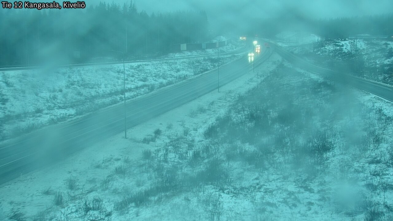 Weather Camera Image Väg 12 Kangasala, Kiveliö, Kangasala, Pirkanmaa