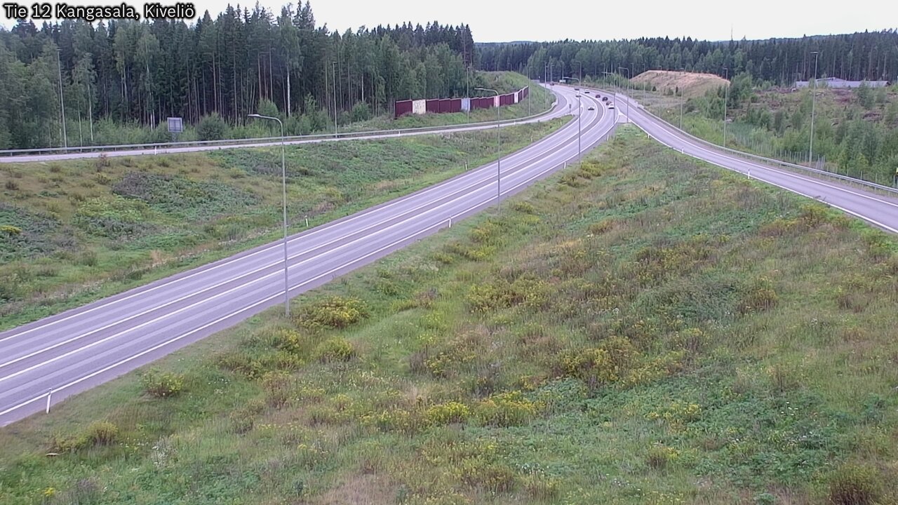 Weather Camera Image Väg 12 Kangasala, Kiveliö, Kangasala, Pirkanmaa