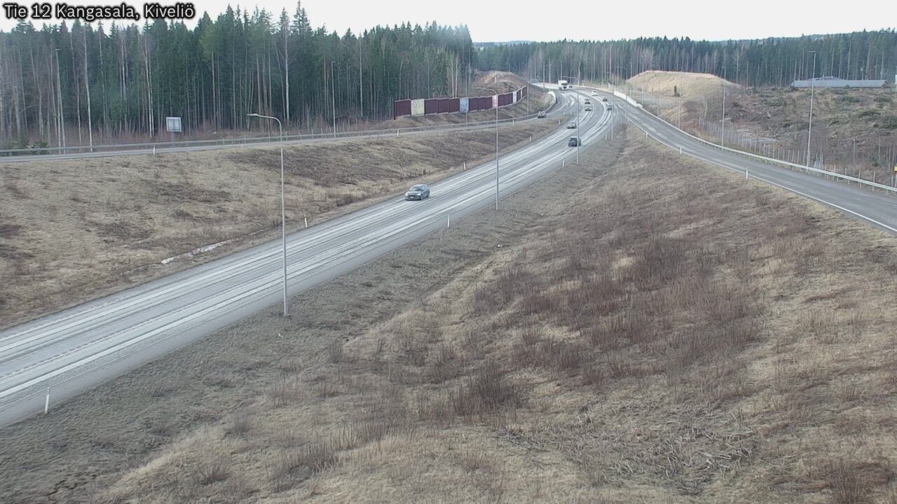 Weather Camera Image Väg 12 Kangasala, Kiveliö, Kangasala, Pirkanmaa