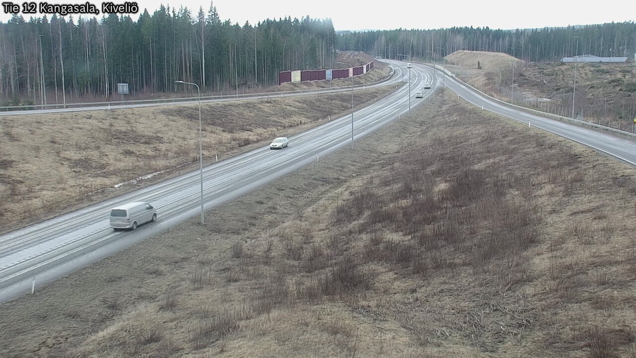 Weather Camera Image Väg 12 Kangasala, Kiveliö, Kangasala, Pirkanmaa