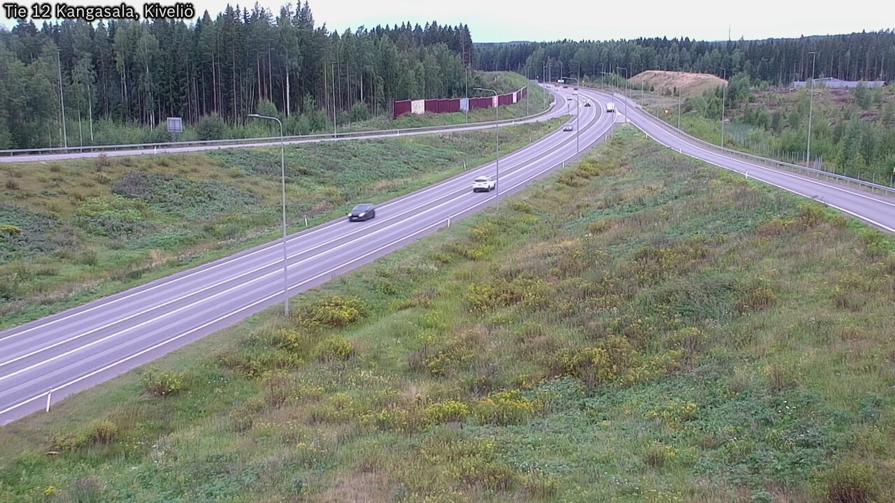 Weather Camera Image Road 12 Kangasala, Kiveliö, Kangasala, Pirkanmaa