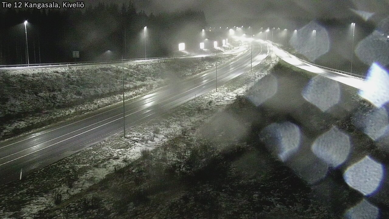 Weather Camera Image Väg 12 Kangasala, Kiveliö, Kangasala, Pirkanmaa