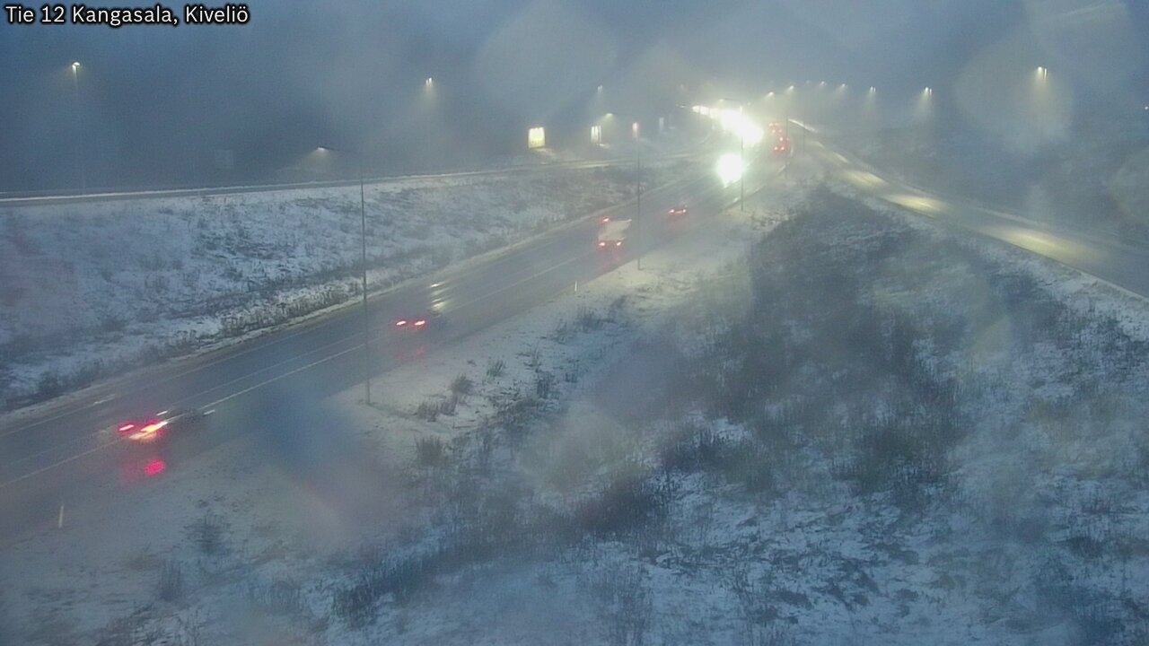 Weather Camera Image Väg 12 Kangasala, Kiveliö, Kangasala, Pirkanmaa