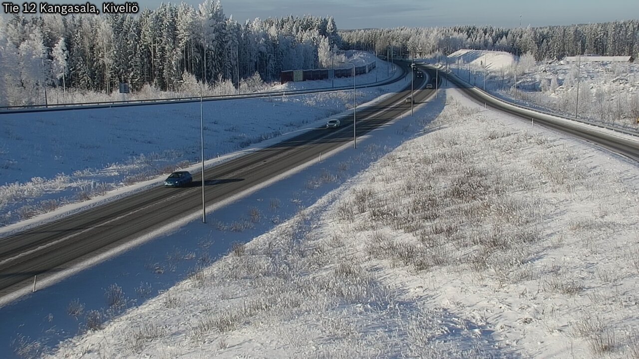 Weather Camera Image Väg 12 Kangasala, Kiveliö, Kangasala, Pirkanmaa