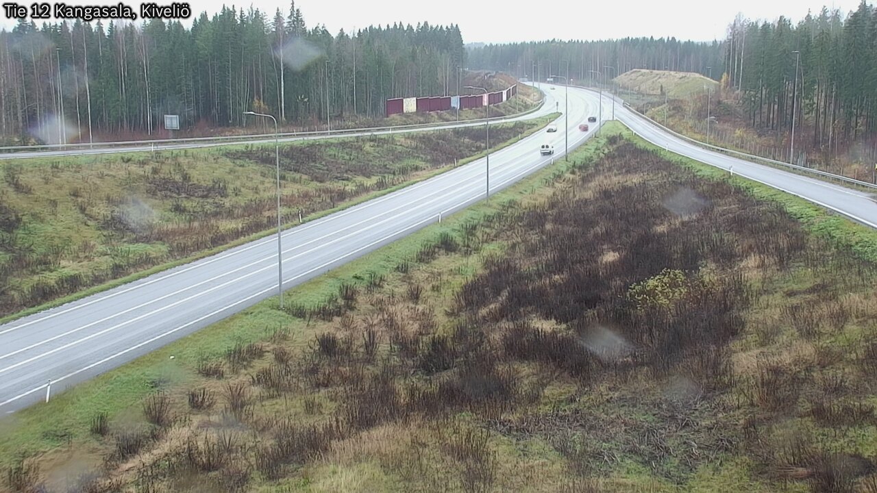 Weather Camera Image Väg 12 Kangasala, Kiveliö, Kangasala, Pirkanmaa
