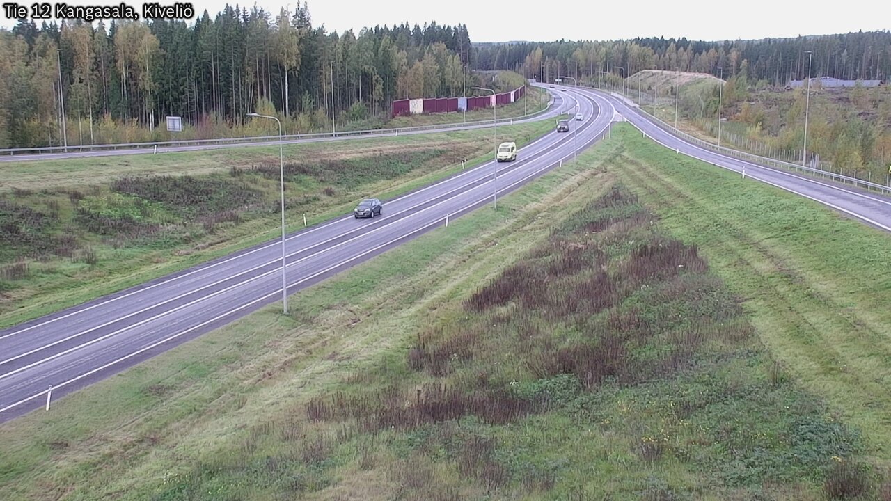 Weather Camera Image Road 12 Kangasala, Kiveliö, Kangasala, Pirkanmaa