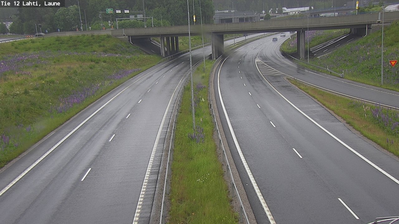 Weather Camera Image Väg 12 Lahtis, Laune, Lahti, Päijät-Häme