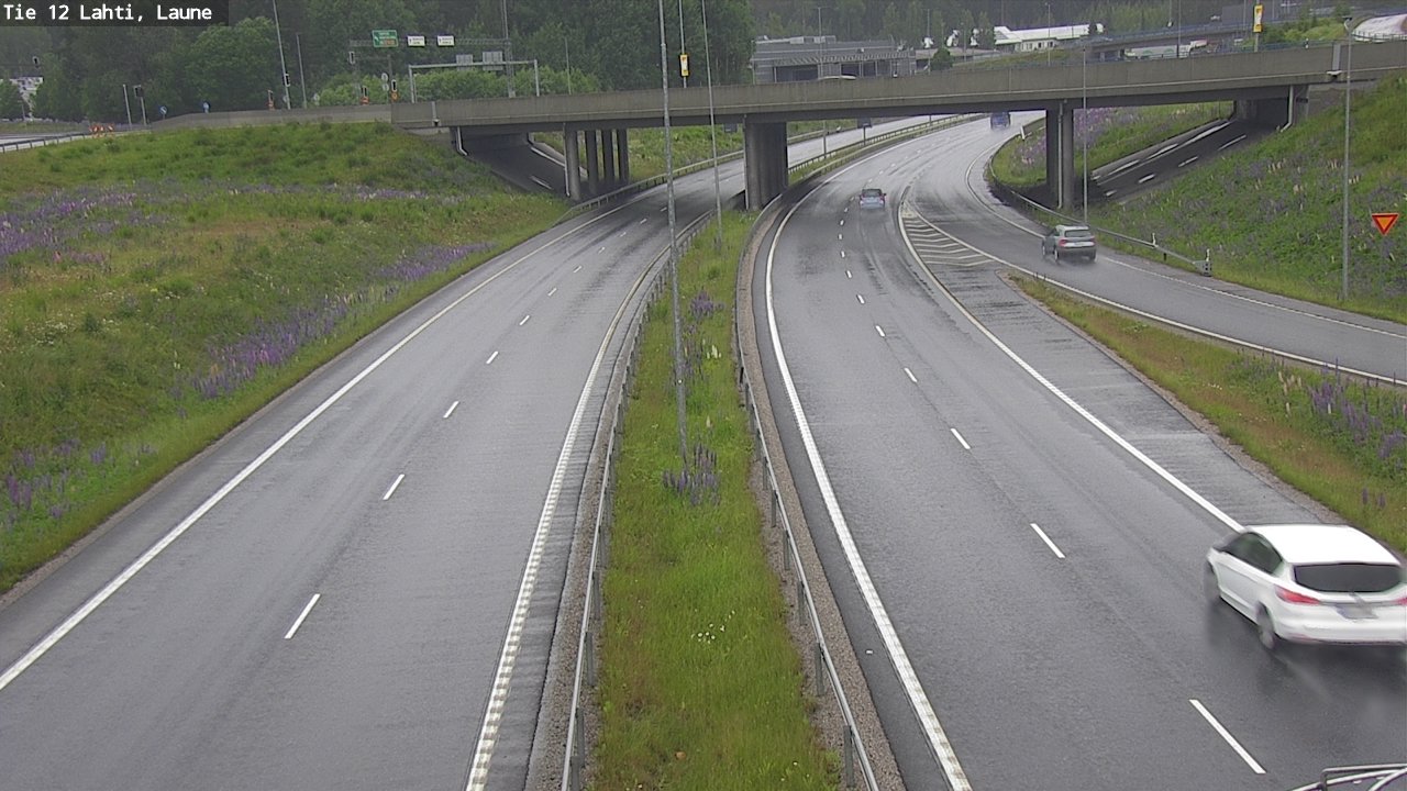 Weather Camera Image Väg 12 Lahtis, Laune, Lahti, Päijät-Häme