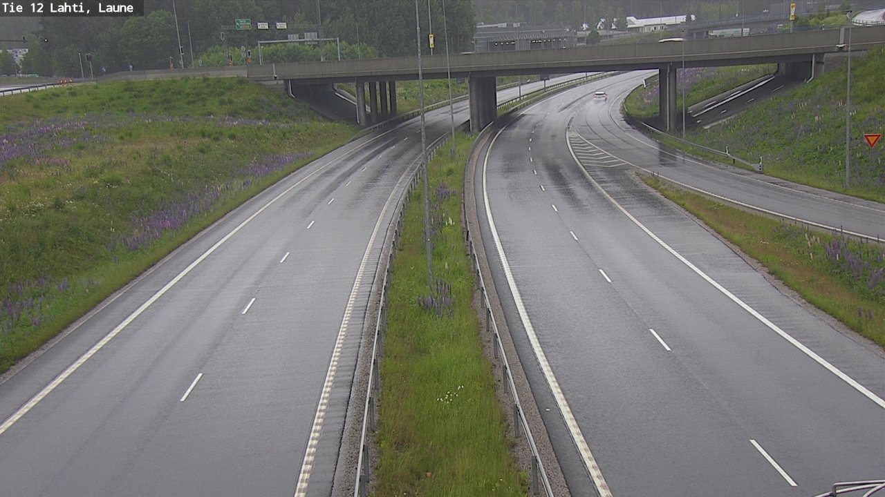 Weather Camera Image Väg 12 Lahtis, Laune, Lahti, Päijät-Häme