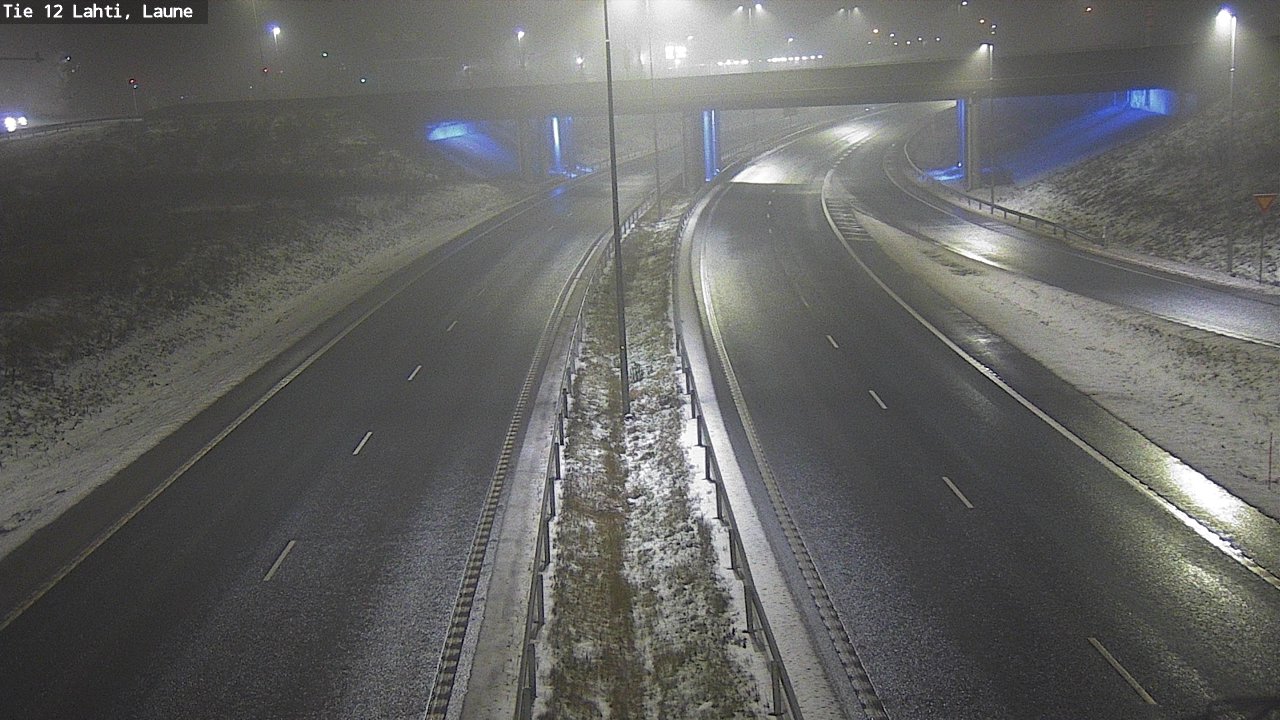 Weather Camera Image Väg 12 Lahtis, Laune, Lahti, Päijät-Häme
