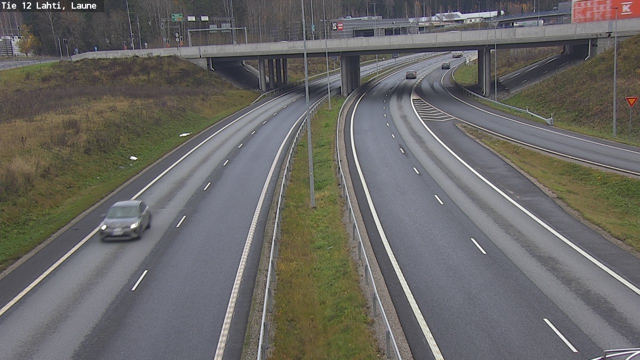 Kelikamerat Kuva Tie 12 Lahti, Laune, Lahti, Päijät-Häme