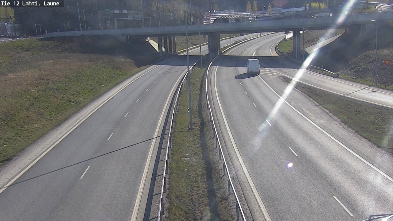 Weather Camera Image Road 12 Lahti, Laune, Lahti, Päijät-Häme