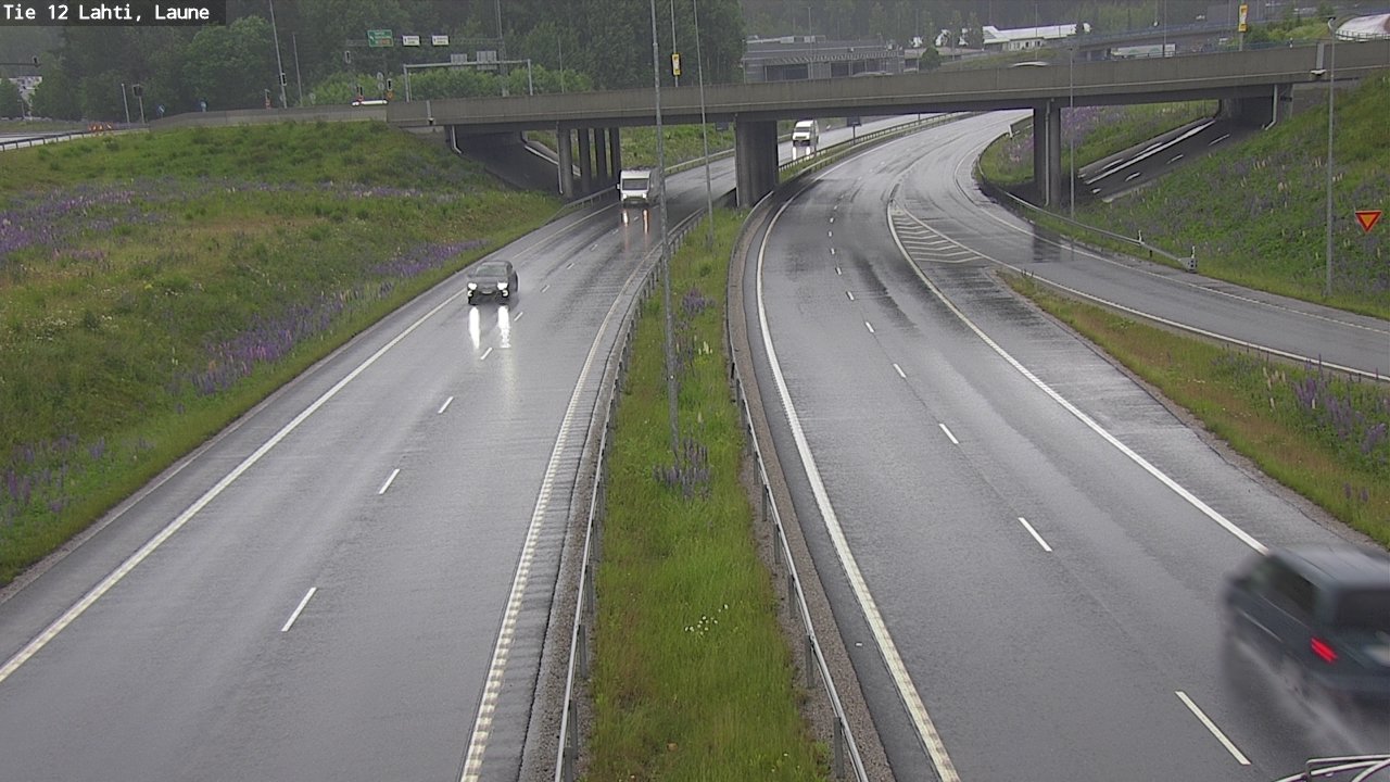 Weather Camera Image Väg 12 Lahtis, Laune, Lahti, Päijät-Häme