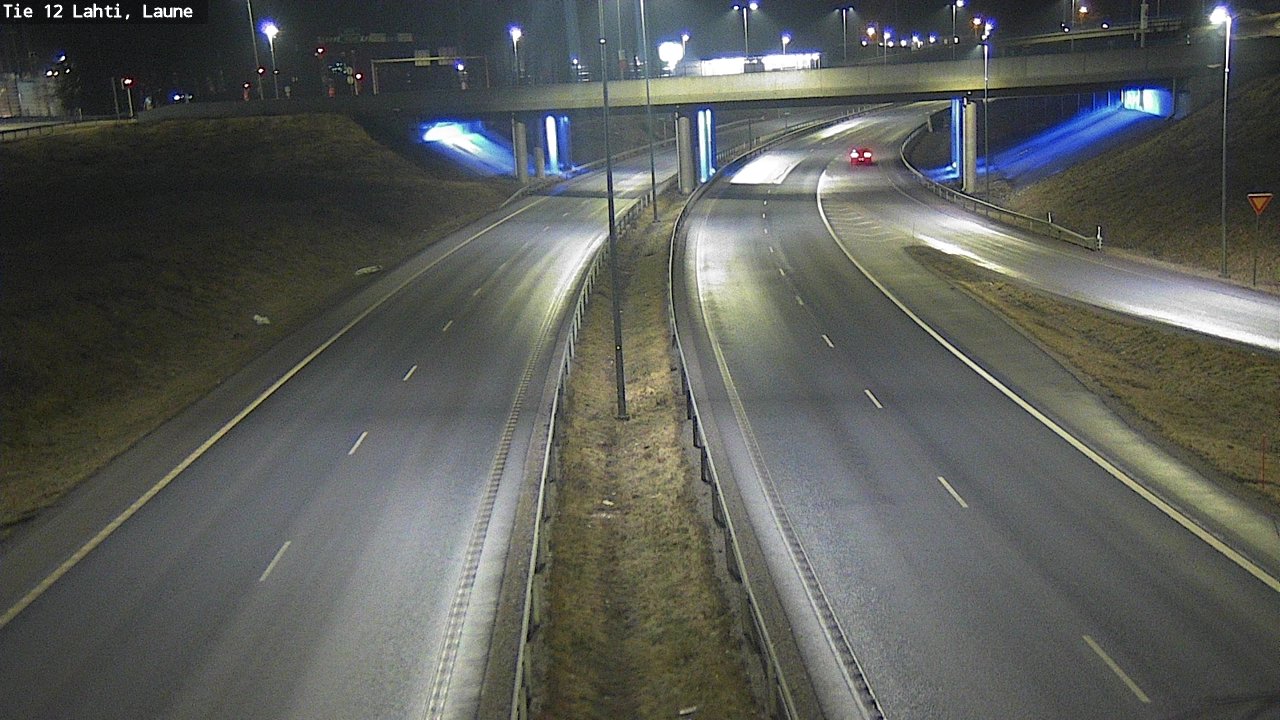 Weather Camera Image Road 12 Lahti, Laune, Lahti, Päijät-Häme