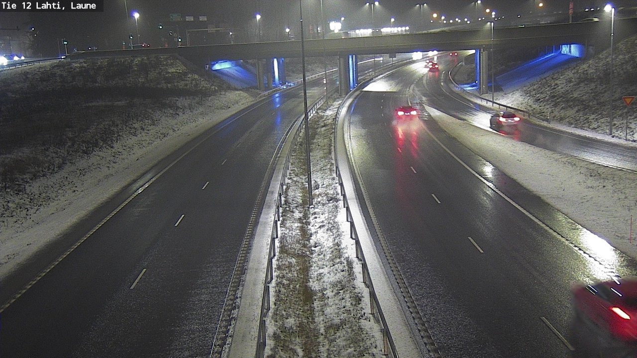 Weather Camera Image Väg 12 Lahtis, Laune, Lahti, Päijät-Häme