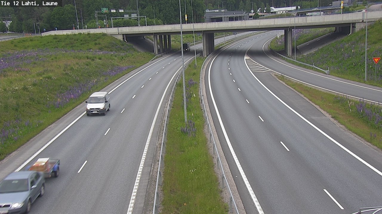 Kelikamerat Kuva Tie 12 Lahti, Laune, Lahti, Päijät-Häme