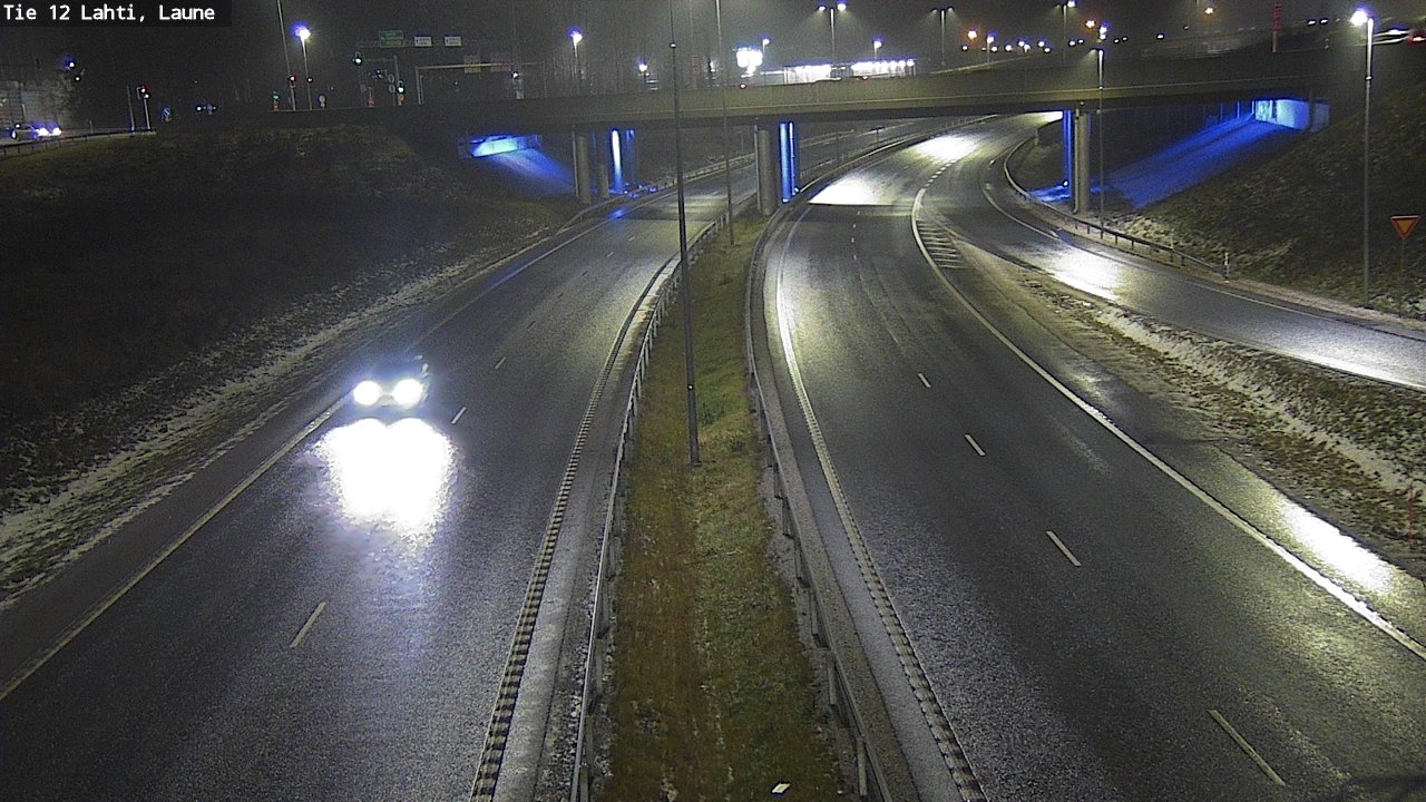 Weather Camera Image Road 12 Lahti, Laune, Lahti, Päijät-Häme
