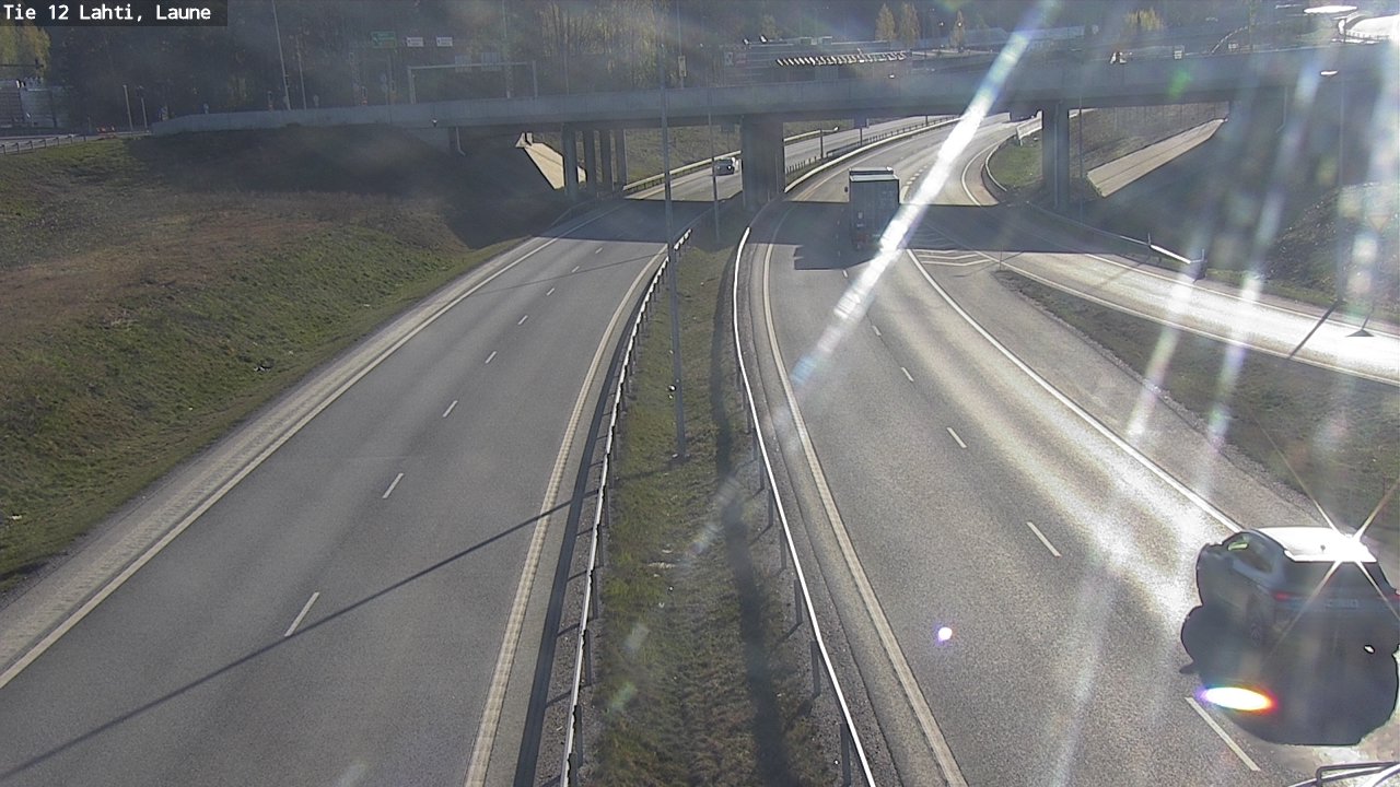 Weather Camera Image Väg 12 Lahtis, Laune, Lahti, Päijät-Häme