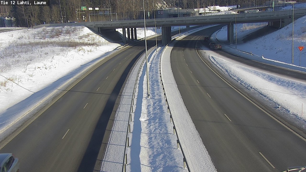Weather Camera Image Väg 12 Lahtis, Laune, Lahti, Päijät-Häme