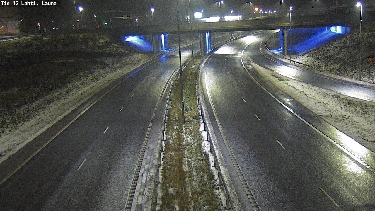 Weather Camera Image Väg 12 Lahtis, Laune, Lahti, Päijät-Häme