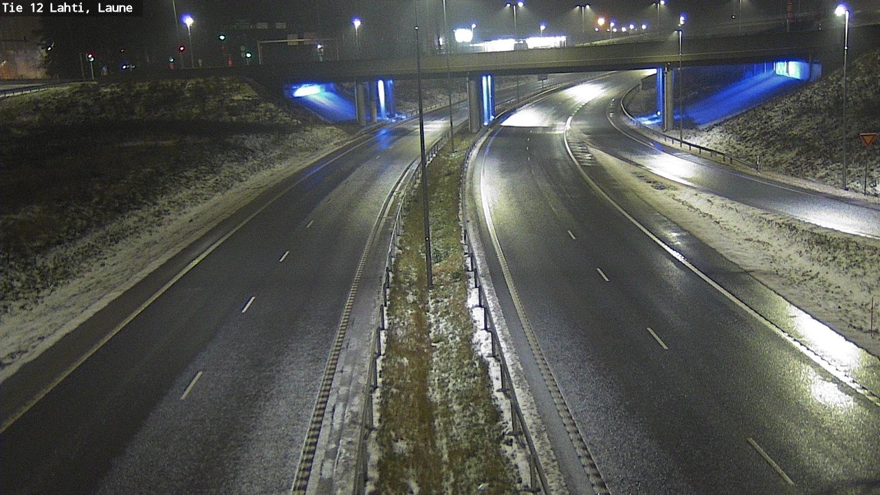 Weather Camera Image Väg 12 Lahtis, Laune, Lahti, Päijät-Häme