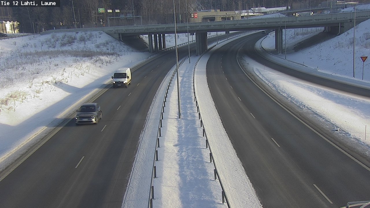 Weather Camera Image Road 12 Lahti, Laune, Lahti, Päijät-Häme