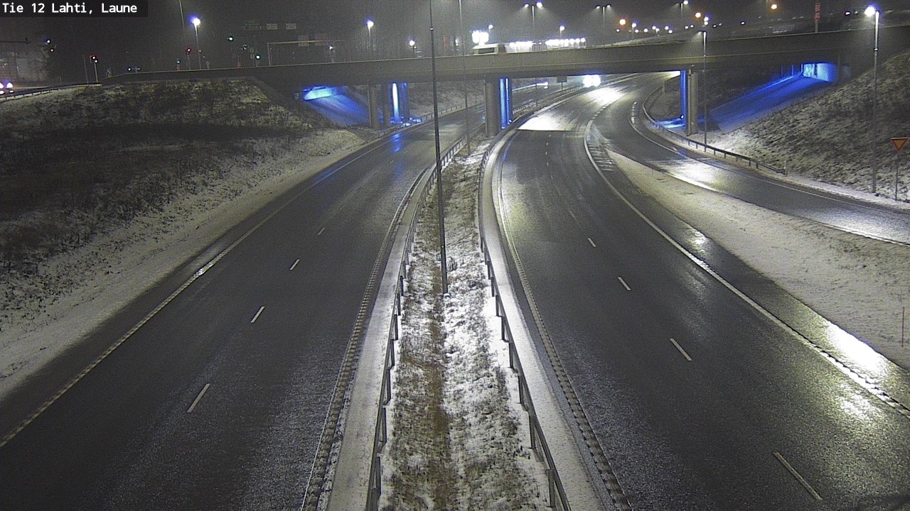 Weather Camera Image Väg 12 Lahtis, Laune, Lahti, Päijät-Häme