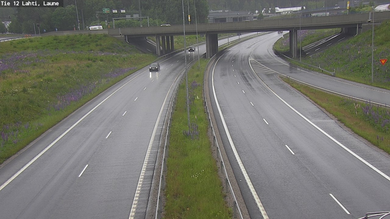 Weather Camera Image Väg 12 Lahtis, Laune, Lahti, Päijät-Häme