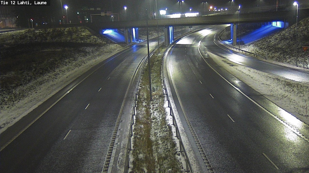 Weather Camera Image Väg 12 Lahtis, Laune, Lahti, Päijät-Häme