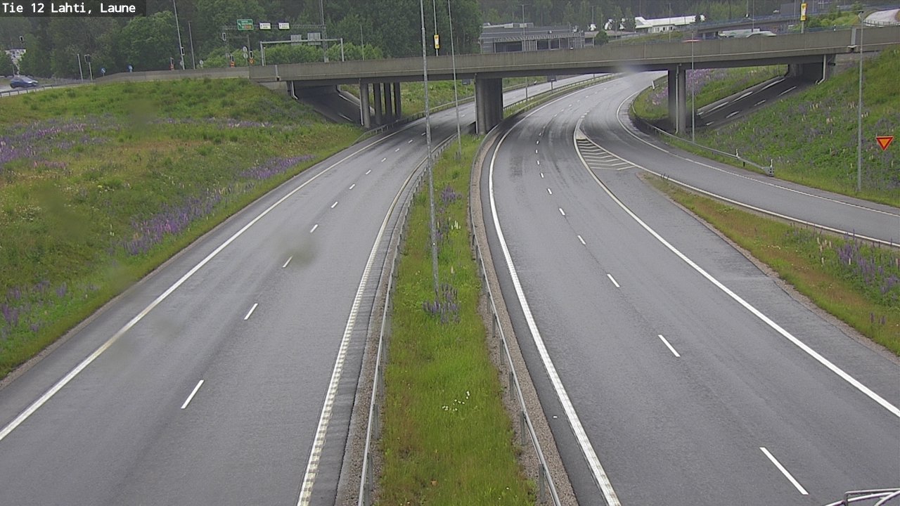 Weather Camera Image Road 12 Lahti, Laune, Lahti, Päijät-Häme