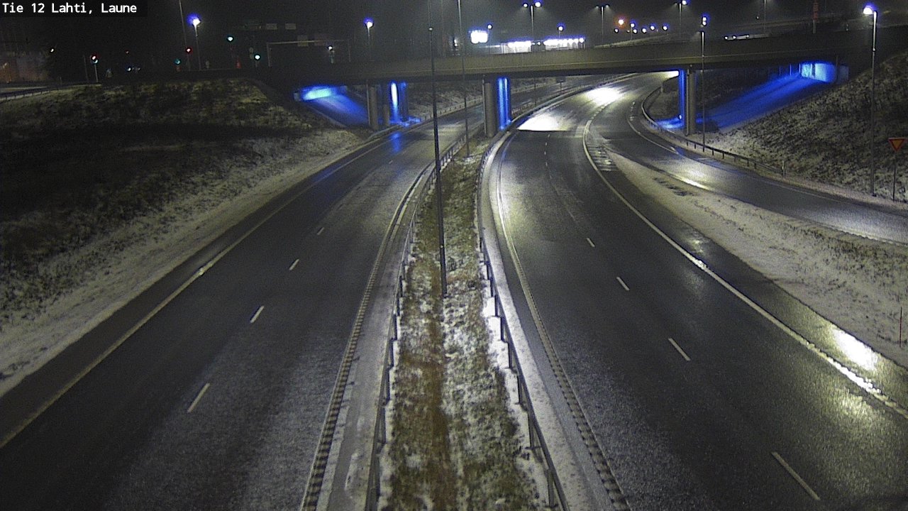 Weather Camera Image Väg 12 Lahtis, Laune, Lahti, Päijät-Häme