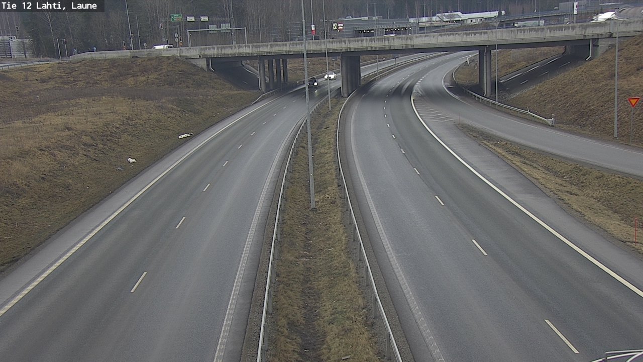 Weather Camera Image Road 12 Lahti, Laune, Lahti, Päijät-Häme
