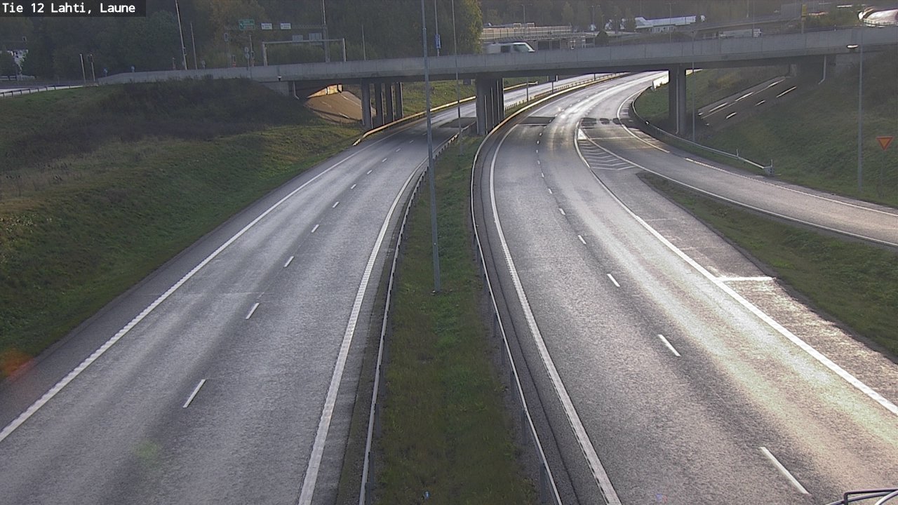 Weather Camera Image Road 12 Lahti, Laune, Lahti, Päijät-Häme