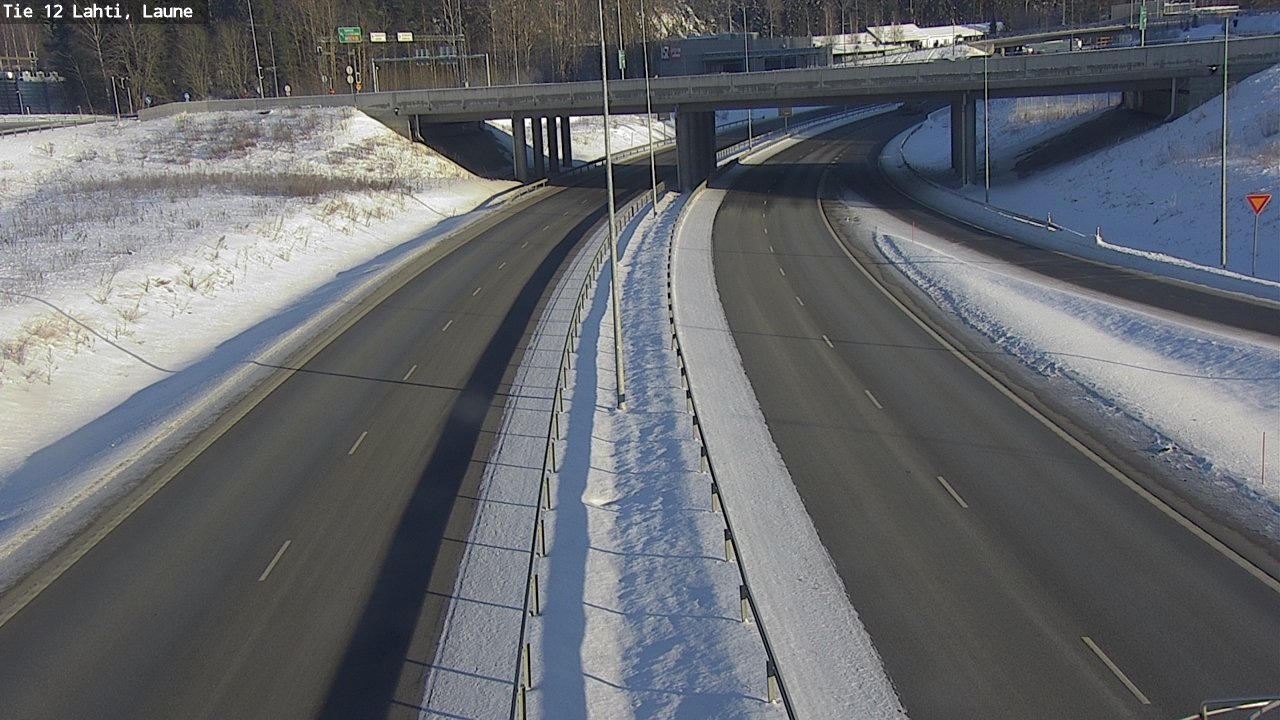 Weather Camera Image Väg 12 Lahtis, Laune, Lahti, Päijät-Häme