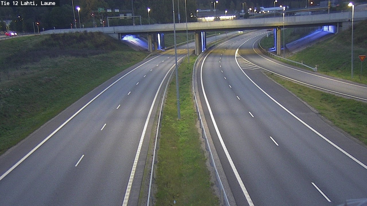 Weather Camera Image Väg 12 Lahtis, Laune, Lahti, Päijät-Häme
