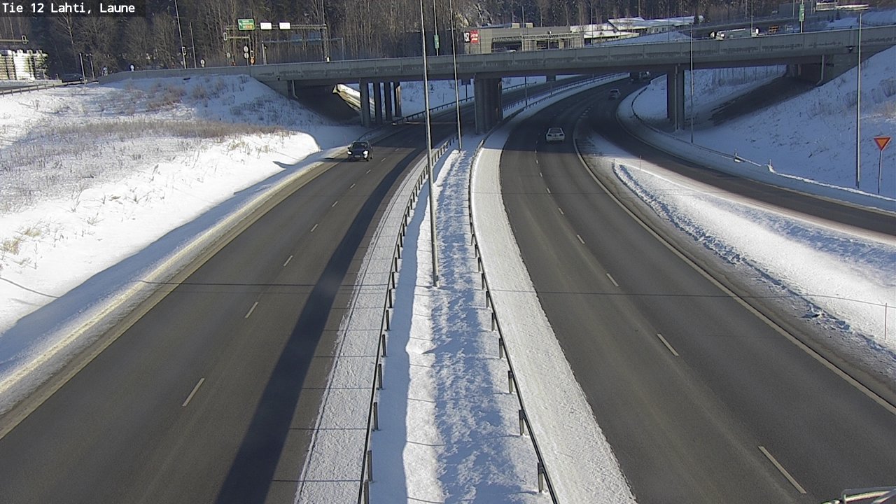 Weather Camera Image Road 12 Lahti, Laune, Lahti, Päijät-Häme