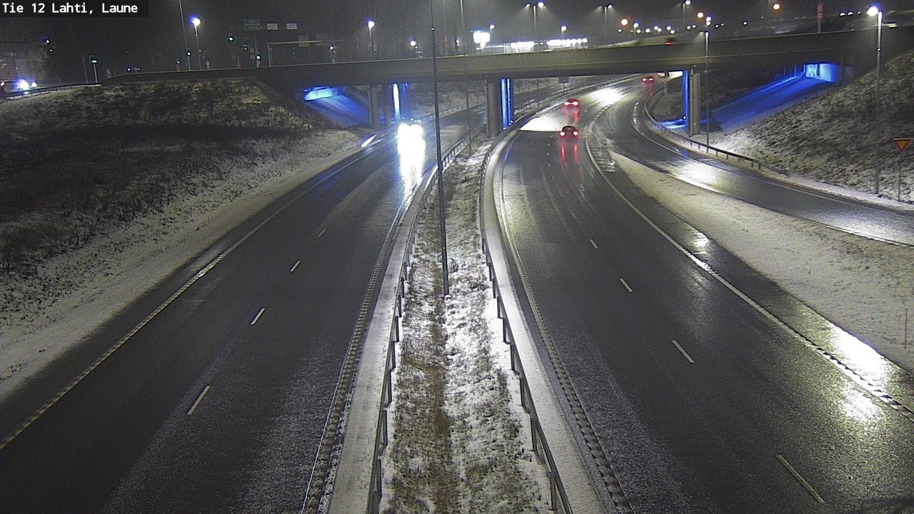 Weather Camera Image Väg 12 Lahtis, Laune, Lahti, Päijät-Häme