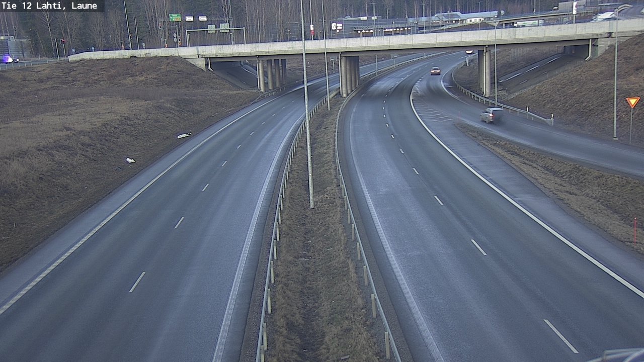 Weather Camera Image Väg 12 Lahtis, Laune, Lahti, Päijät-Häme