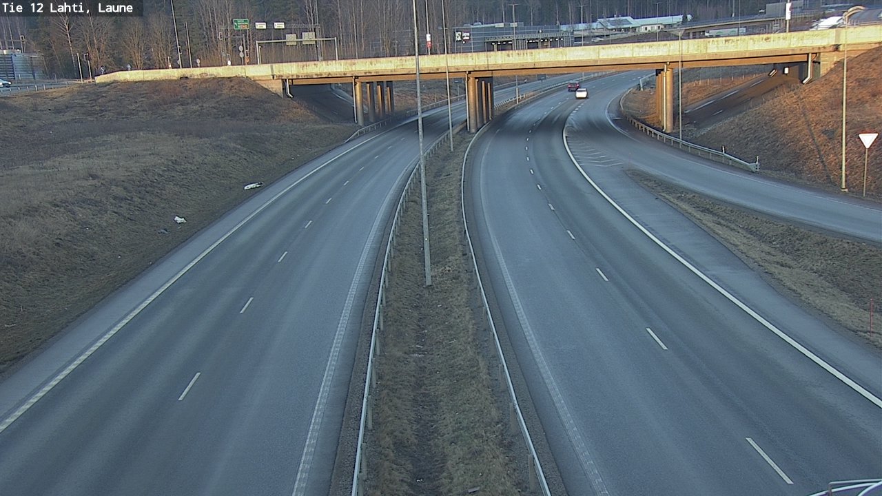 Weather Camera Image Väg 12 Lahtis, Laune, Lahti, Päijät-Häme