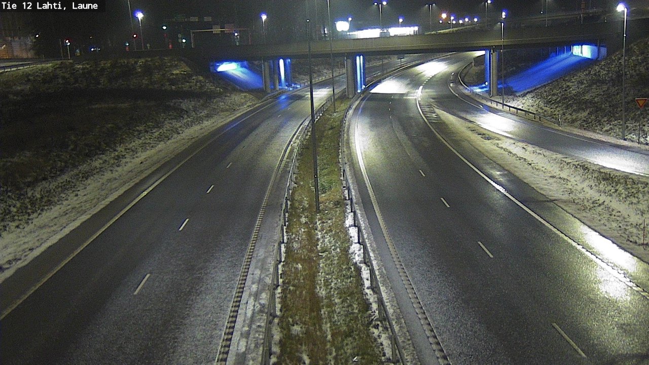 Weather Camera Image Väg 12 Lahtis, Laune, Lahti, Päijät-Häme