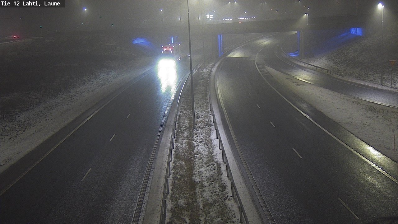 Weather Camera Image Väg 12 Lahtis, Laune, Lahti, Päijät-Häme