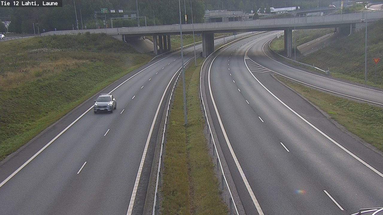 Weather Camera Image Road 12 Lahti, Laune, Lahti, Päijät-Häme