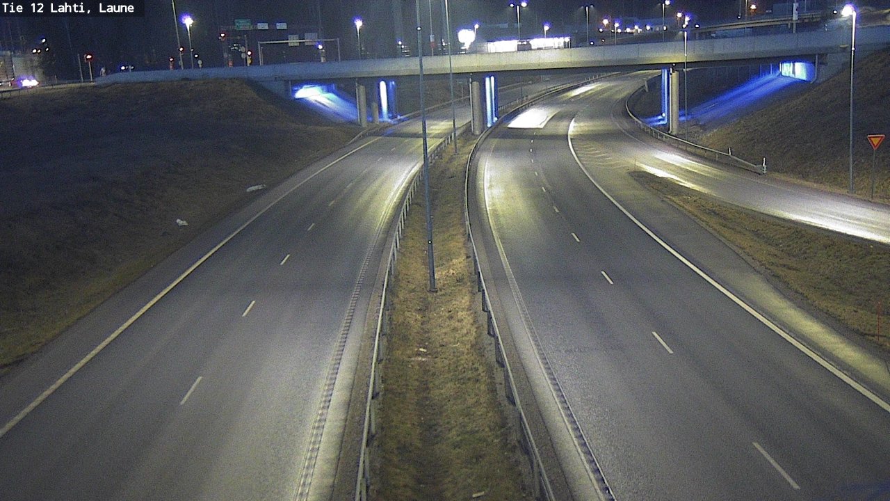 Weather Camera Image Väg 12 Lahtis, Laune, Lahti, Päijät-Häme