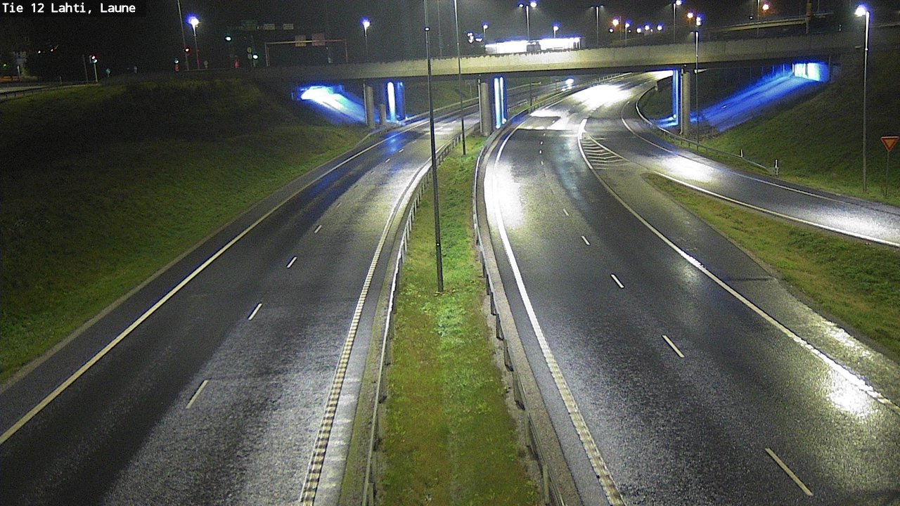 Weather Camera Image Väg 12 Lahtis, Laune, Lahti, Päijät-Häme