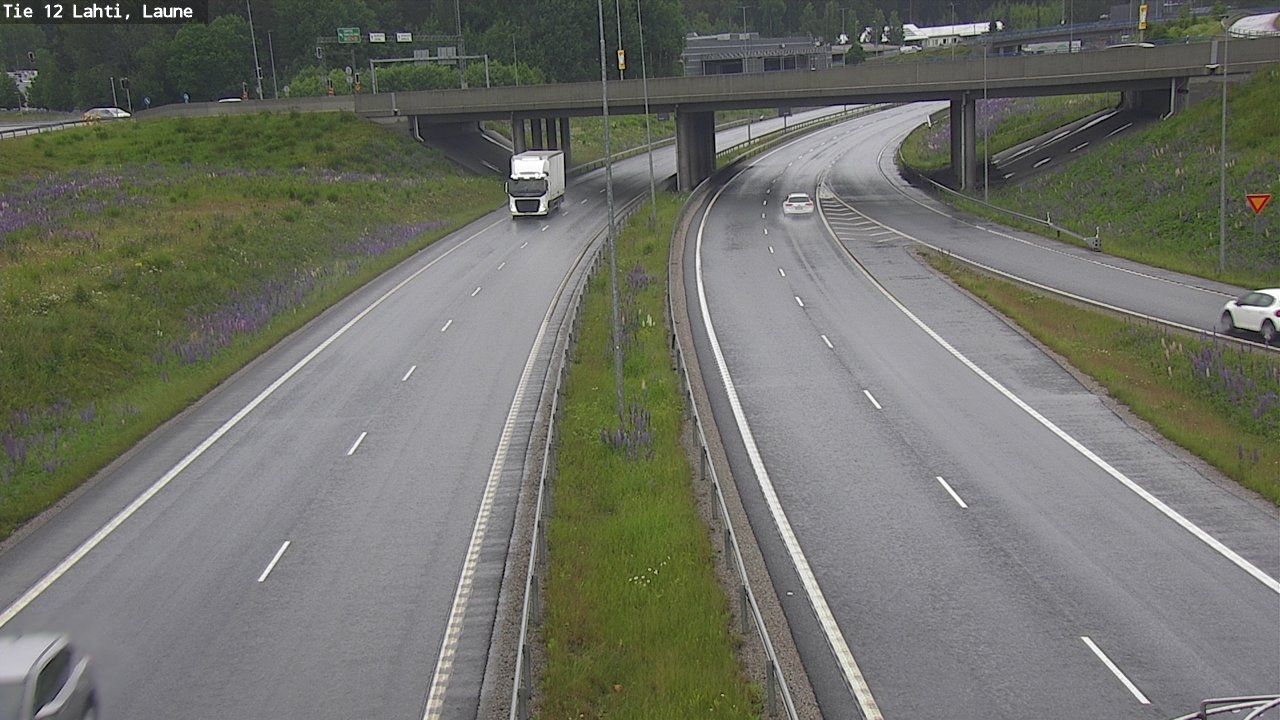 Weather Camera Image Väg 12 Lahtis, Laune, Lahti, Päijät-Häme